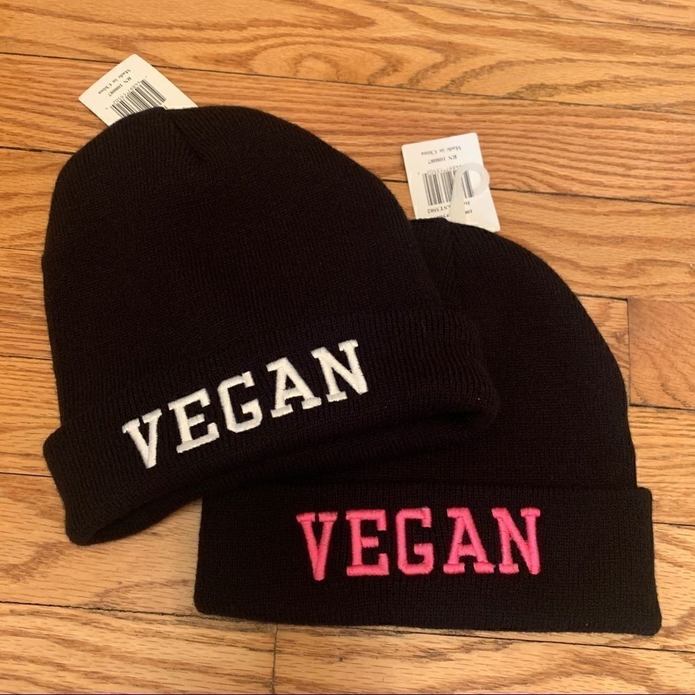 Vegan Winter Unisex Hats - BNWT!‎